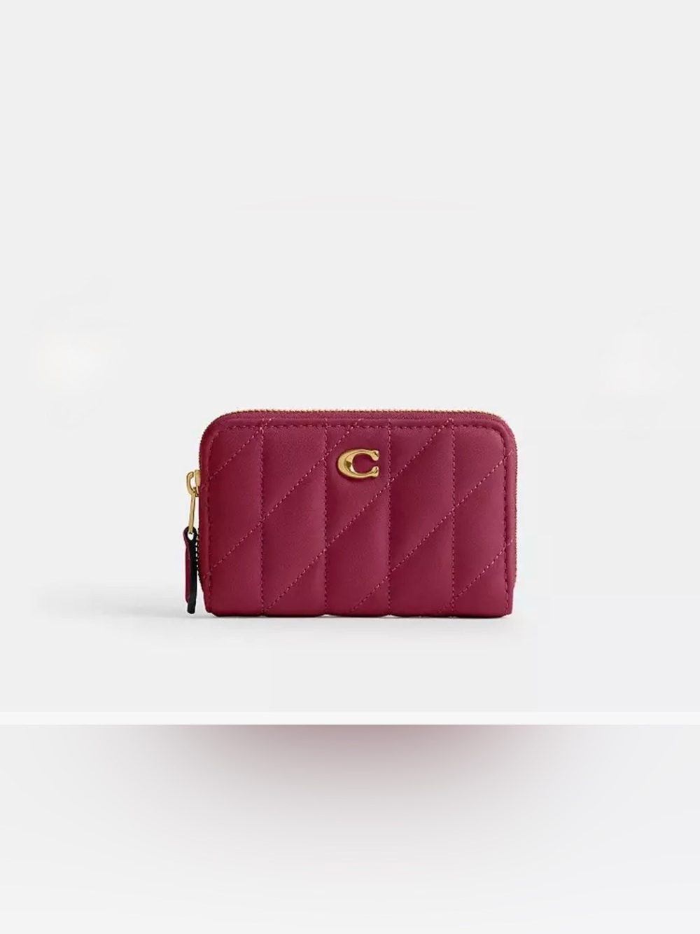 Coach Essential Small Zip Around Card Case